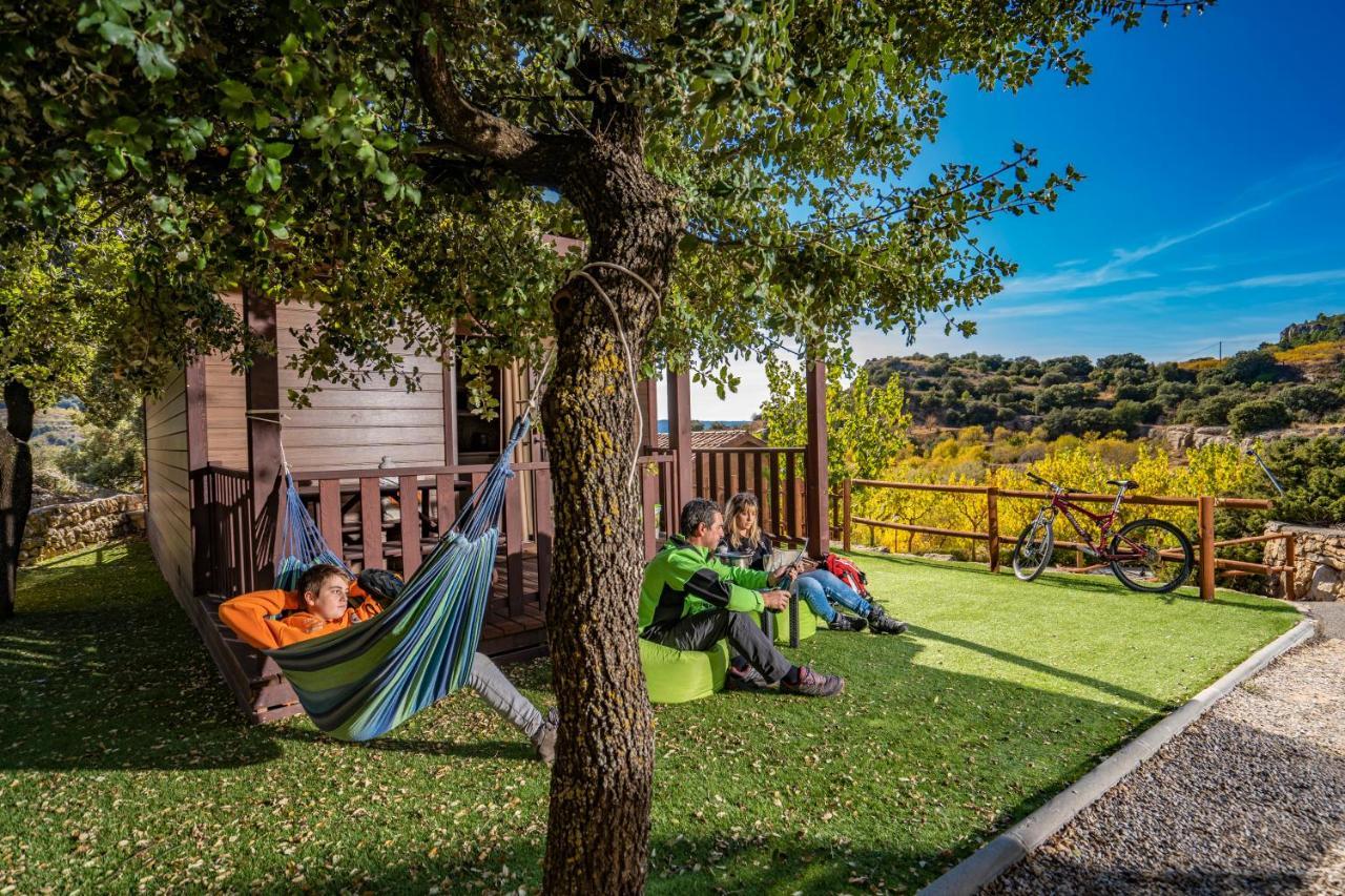 Camping Bungalow Serra De Prades Resort Vilanova de Prades Kültér fotó