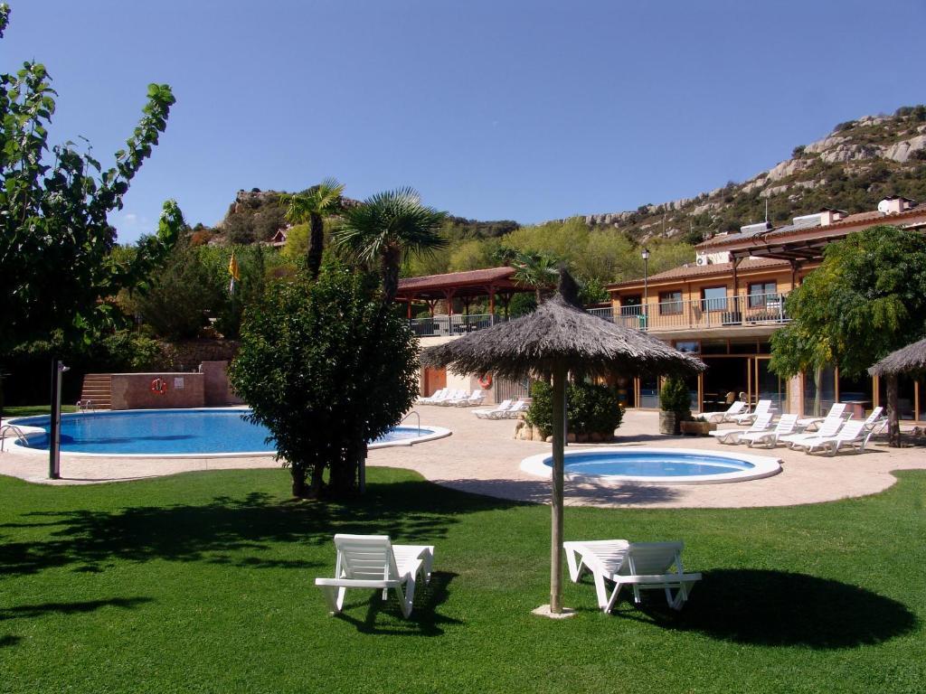 Camping Bungalow Serra De Prades Resort Vilanova de Prades Kültér fotó